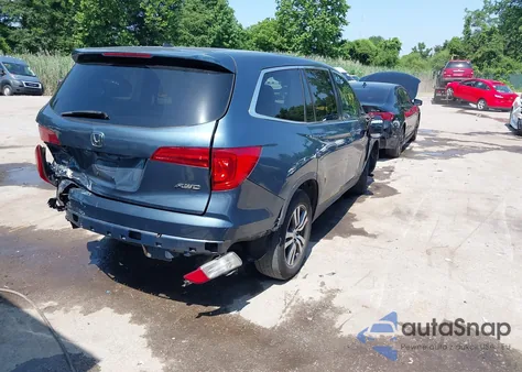 2017 Honda Pilot Ex-L z USA, uszkodzony, nr VIN 5FNYF6H59HB101376